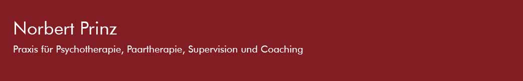 Norbert Prinz Praxis für Psychotherapie, Paartherapie und Supervision